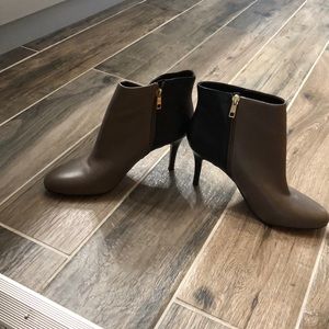 Ann Taylor leather booties